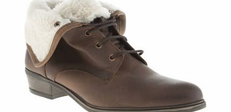 schuh Brown Tempest Boots