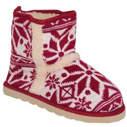 SCHUH CANADA KNIT FUR ANK