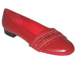 Schuh CRINKLE 2-RUFFLE PUMP