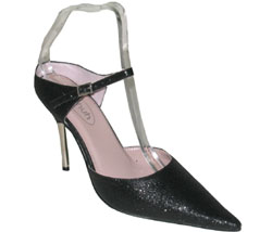 SCHUH FAB GLITTER ANKLE STRAP