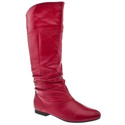 Schuh Female Karmel Pull On Calf Leather Upper ?40 plus in Red
