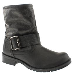 Schuh Female Marcellina Biker Ii Leather Upper Casual in Black