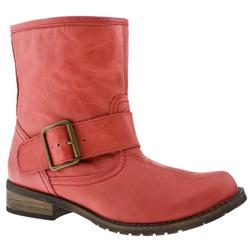 Schuh Female Marcellina Biker Leather Upper ?40 plus in Red