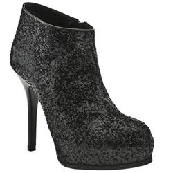 Schuh Female Pandora Glitter Shoeboot Manmade Upper in Black