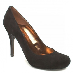 Schuh Female Tauro Pf Court Suede Upper Evening in Black, Grey, Pink