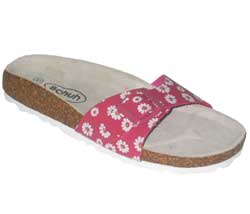 Schuh KENS FLORAL BUCKLE MULE