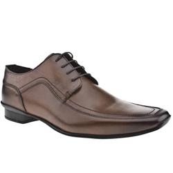 Schuh Male Andix Lace Leather Upper Laceup Shoes in Brown