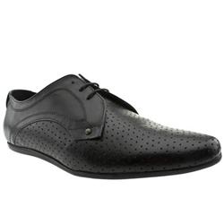 Schuh Male Jazz Pin Lace Leather Upper Laceup Shoes in Black, Tan