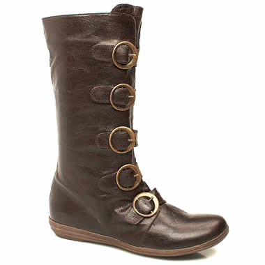 Schuh Motorista Buckle Calf Boot