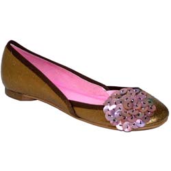 SCHUH ONYX BUTTON TRIM PUMP