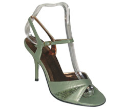 SCHUH OYSTER VINTAGE SNAKE SANDAL