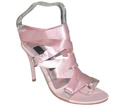 Schuh SLINKY SATIN LACE-UP SANDAL