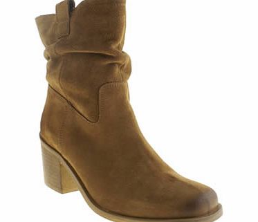 schuh Tan Lasso Boots