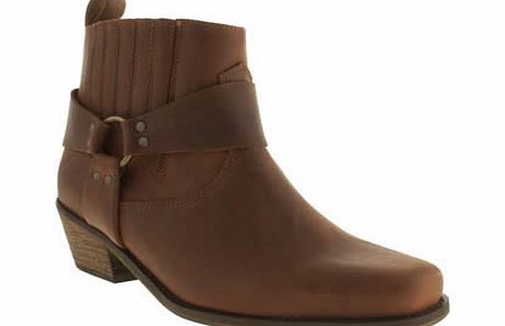 schuh Tan Wild West Boots