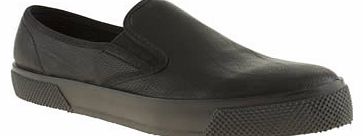 Schuh womens schuh black awesome mono slip on flats