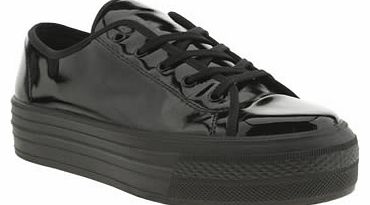 Schuh womens schuh black creep platform lo patent