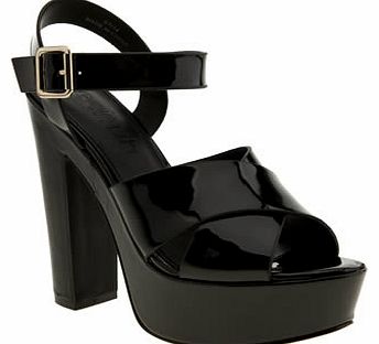Schuh womens schuh black whimsical high heels