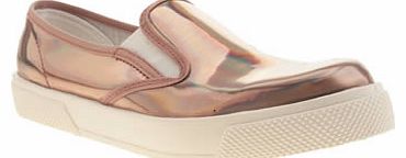 Schuh womens schuh bronze awesome slip on flats