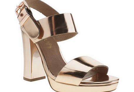 womens schuh bronze dazzler high heels