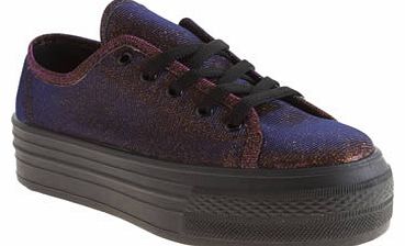 Schuh womens schuh gold creep platform lo flats