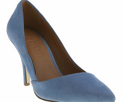 womens schuh pale blue mega babe high heels