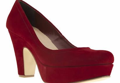 Schuh womens schuh red sweet talk low heels 1224513050