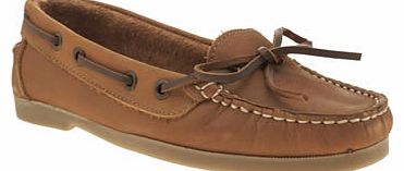 Schuh womens schuh tan kirby boat shoe flats