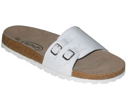 SCHUH ZULU 2-BUCKLE F/BED MULE