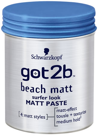 Schwarzkopf Got2b Beach Matt Surfer Look Matt
