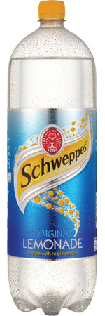 Schweppes Regular Lemonade 6 x 2000ml Bottle