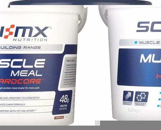 Sci-MX Nutrition  Muscle Meal Hardcore 5.27 kg Chocolate - High protein meal shake for mass gain