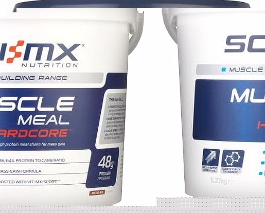 Sci-MX Nutrition  Muscle Meal Hardcore 5.27 kg Chocolate - High protein meal shake for mass gain