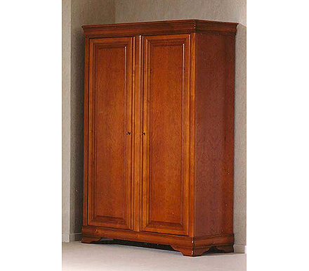 Sciae Leonie Cherry Solid 2 Door Wardrobe