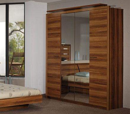 Sciae Minon 4 Door Wardrobe - WHILE STOCKS LAST!