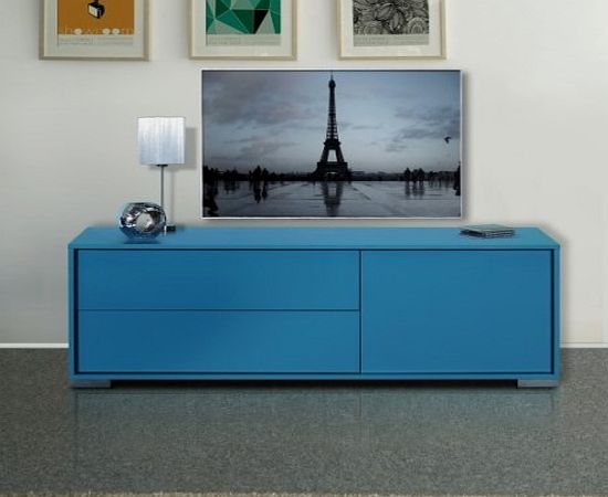 Sciae Nova blue high gloss TV HI-FI unit