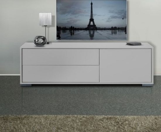 Sciae Nova White high gloss TV HI-FI unit