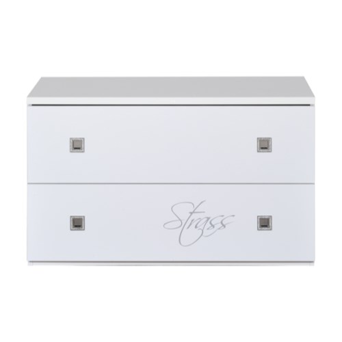 Sciae Strass High Gloss Chest of Drawers with