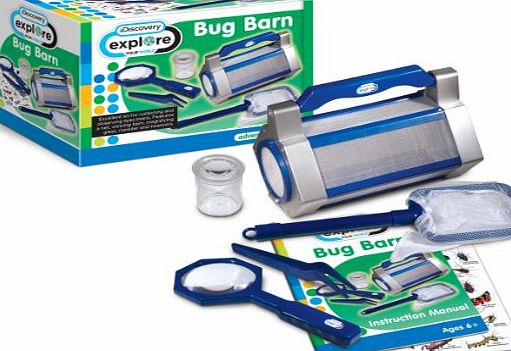 Boys / Girls Science Educational Toy Kit Bug Barn Ages 8+ - Great Way to Collect Bugs and Creepy Crawlies