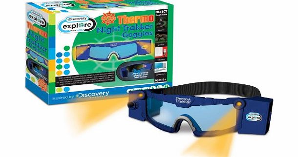 Kids Childrens Science Educational Toy Kit - Thermo Trakker Goggles - For Spying in the Dark