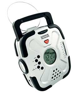 Dynamo Radio and Torch Alarm Clock