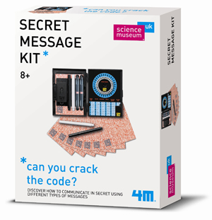 Science Museum Secret Message Kit