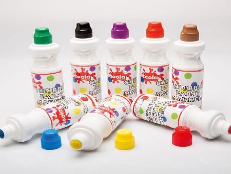 Scola Chubbi Paint Markers - Assorted Set of 8 CM75-8-AC