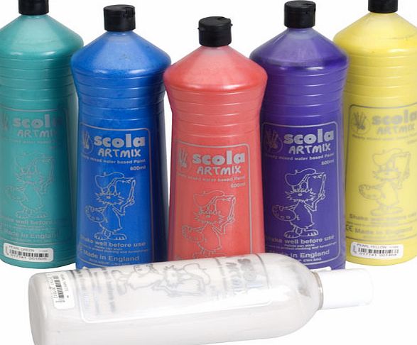Scola Ready-mix Paint Pearlescent 600ml 6