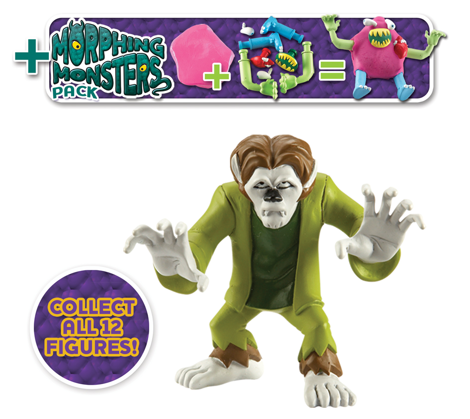 Scooby Doo - 1 Fig and Morphing Monster- Wolfman