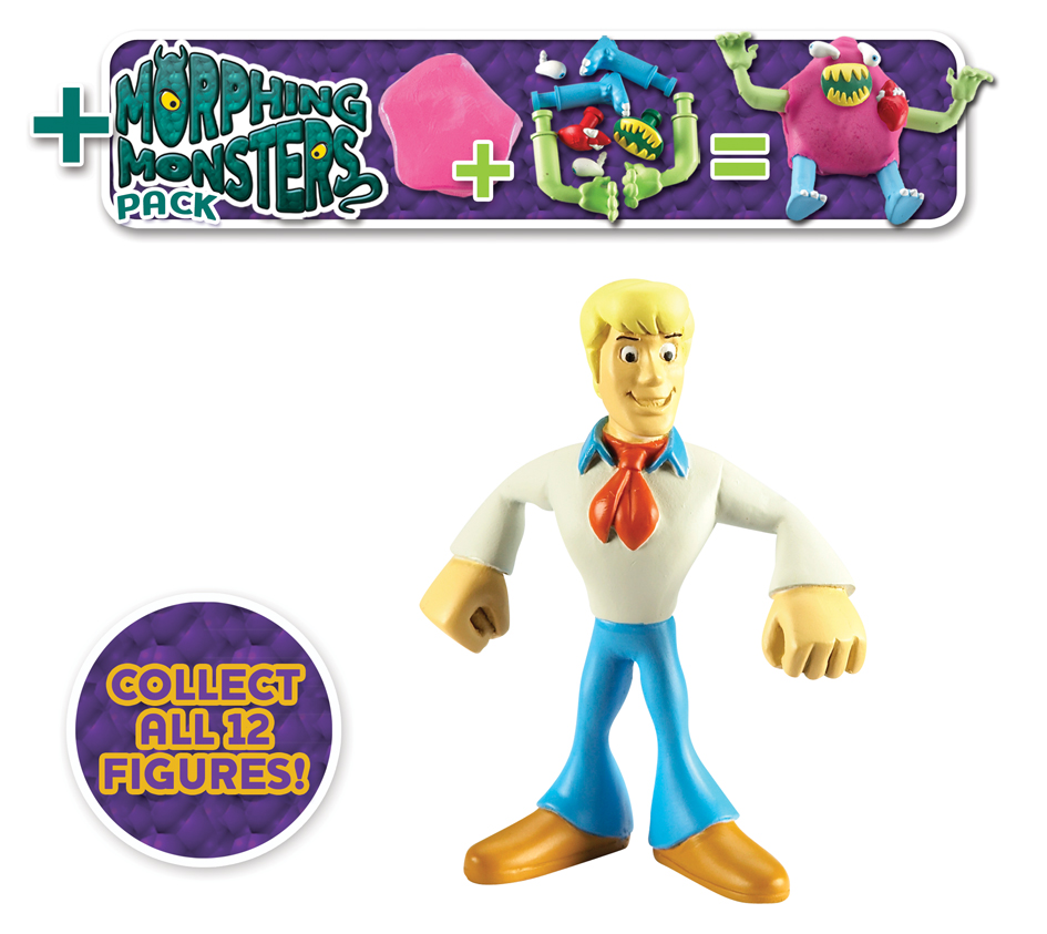 Scooby Doo - 1 Figure and Morphing Monster - Fred