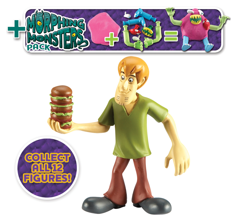 Scooby Doo - 1 Figure and Morphing Monster- Shaggy