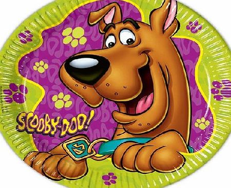 Scooby Doo 23cm Dinner Plates (Pack of 8)