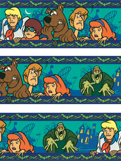 Scooby Doo Border Self Adhesive - Special Low Price