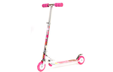 Scooby-Doo Folding Scooter - Pink