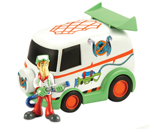 Scooby Doo Ghosthunter Van with Shaggy Figure
